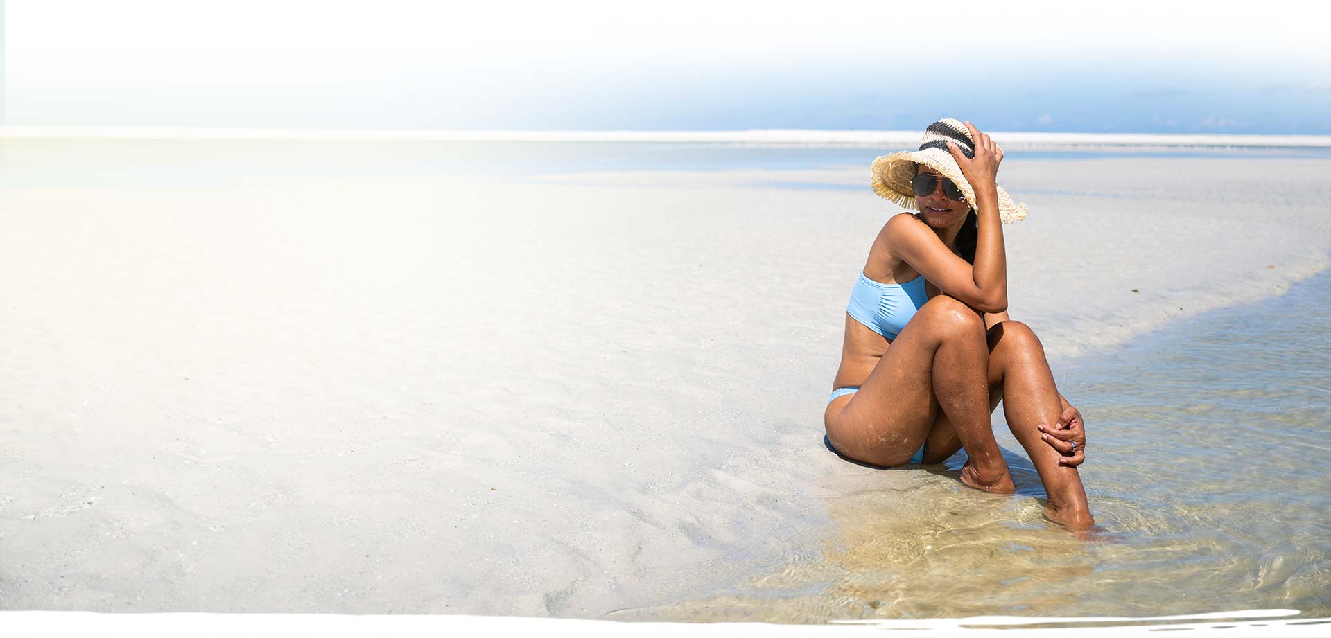 Lady by the Beach