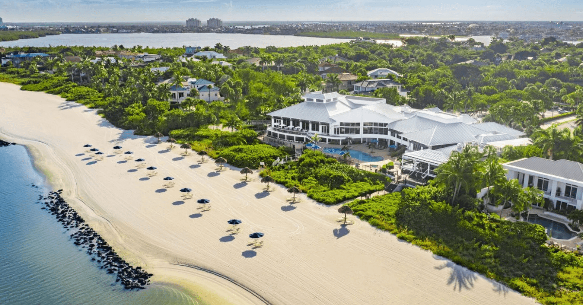 Beach at Hideaway Beach Club