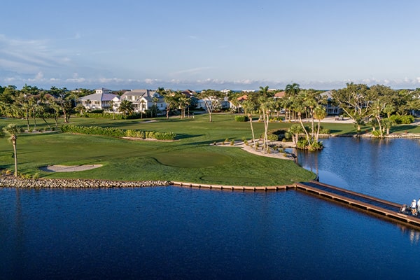 Golf course on Marco Island